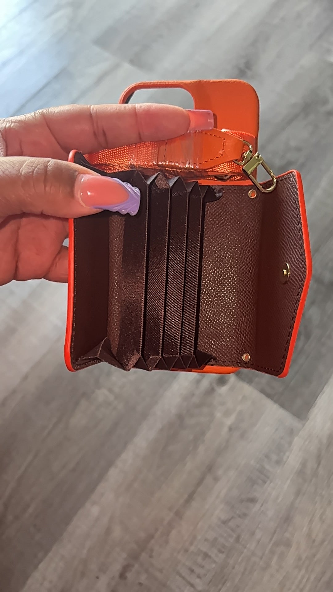 Lv strap /wallet case