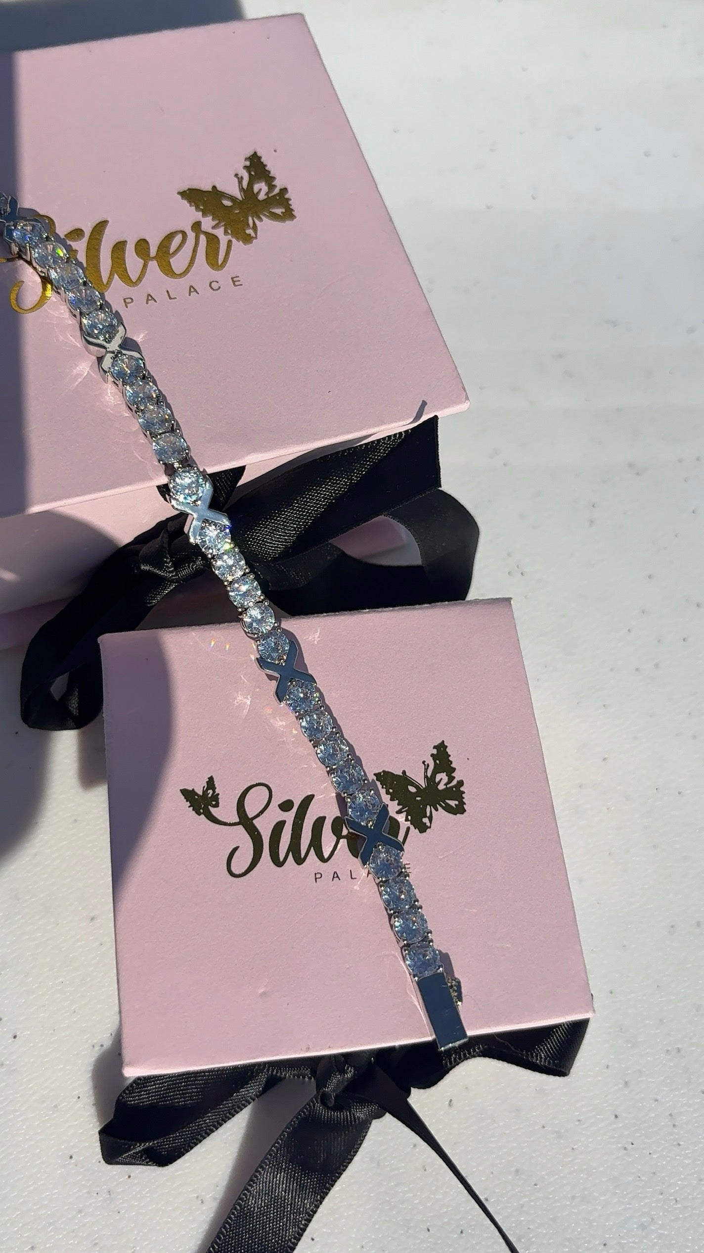 ✨ “XO” Iced Tennis Bracelet ✨