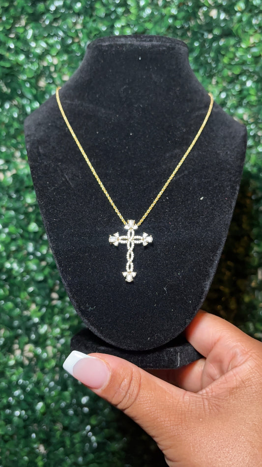 Eternal Grace Cross Necklace