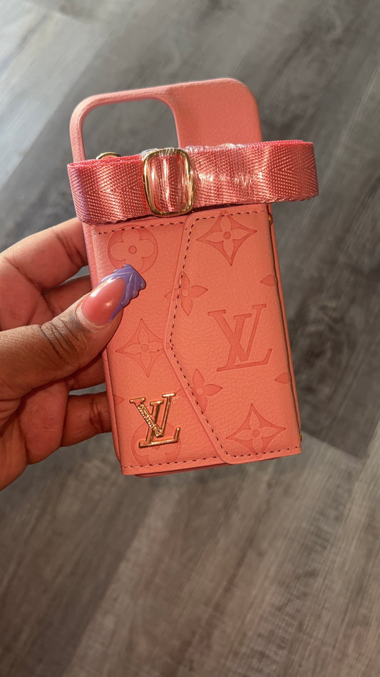 Lv strap /wallet case