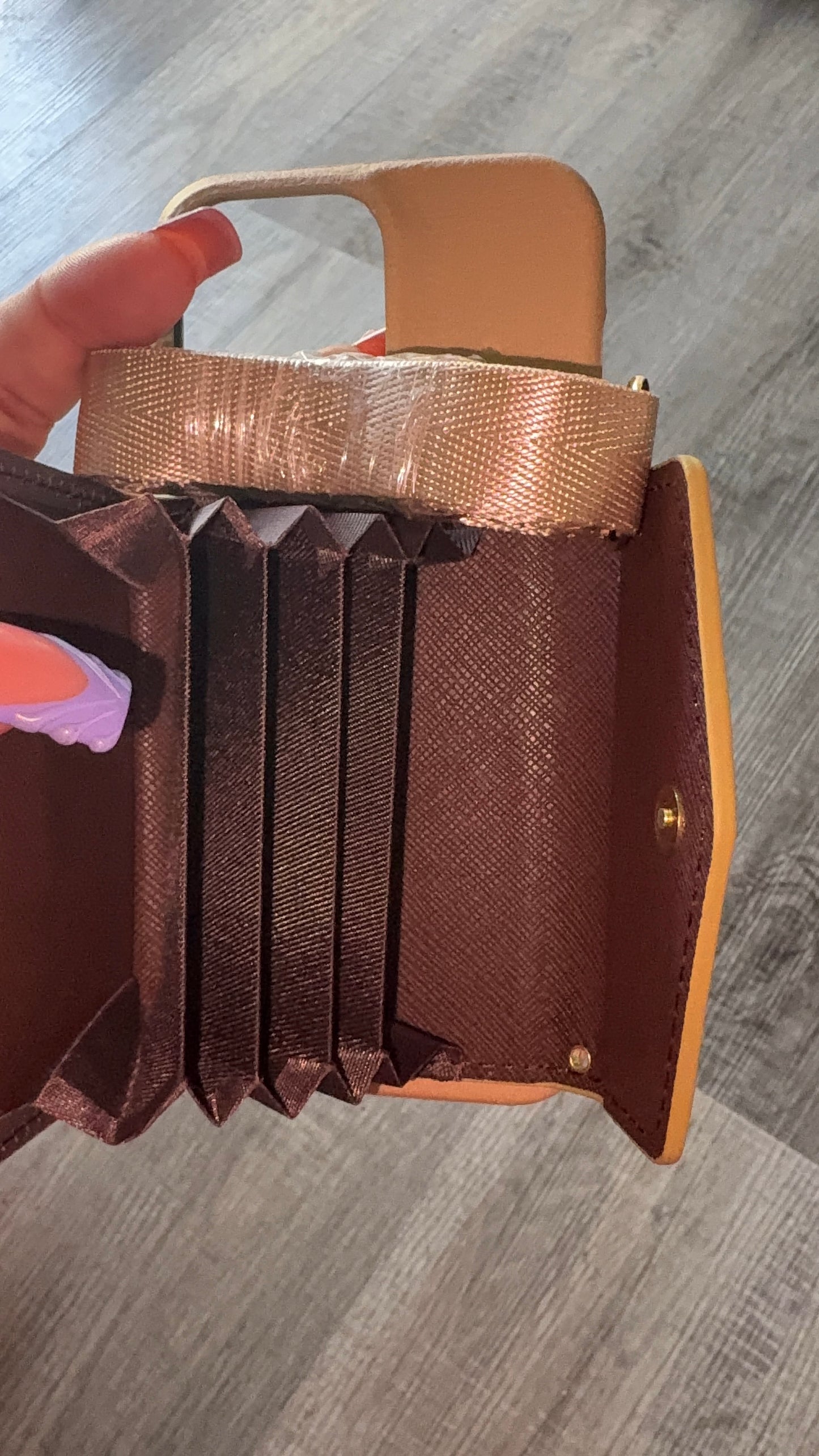 Lv strap /wallet case