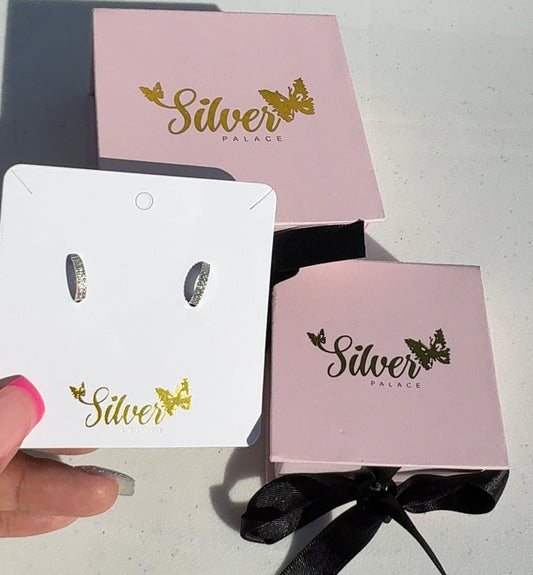 ✨ Mini Iced Hoop Earrings ✨