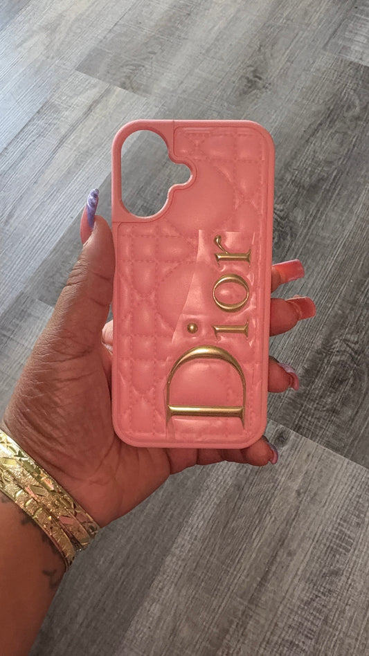 Dior Luxe Designer-Inspired Phone Case