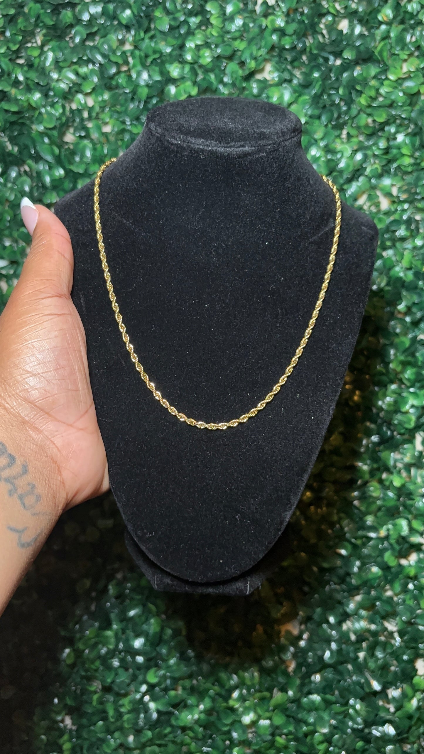 Classic Gold Rope Chain