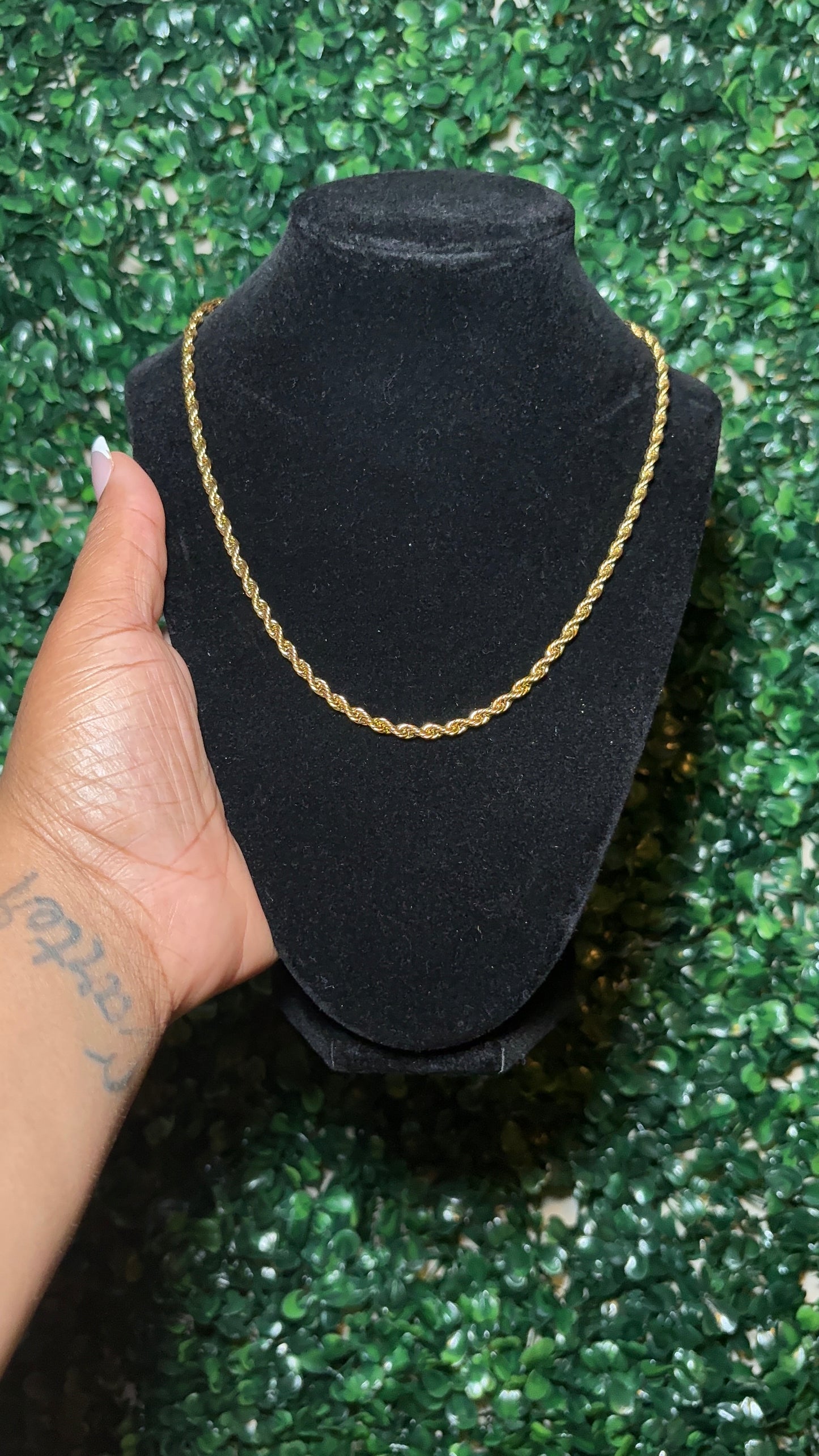 Classic Gold Rope Chain