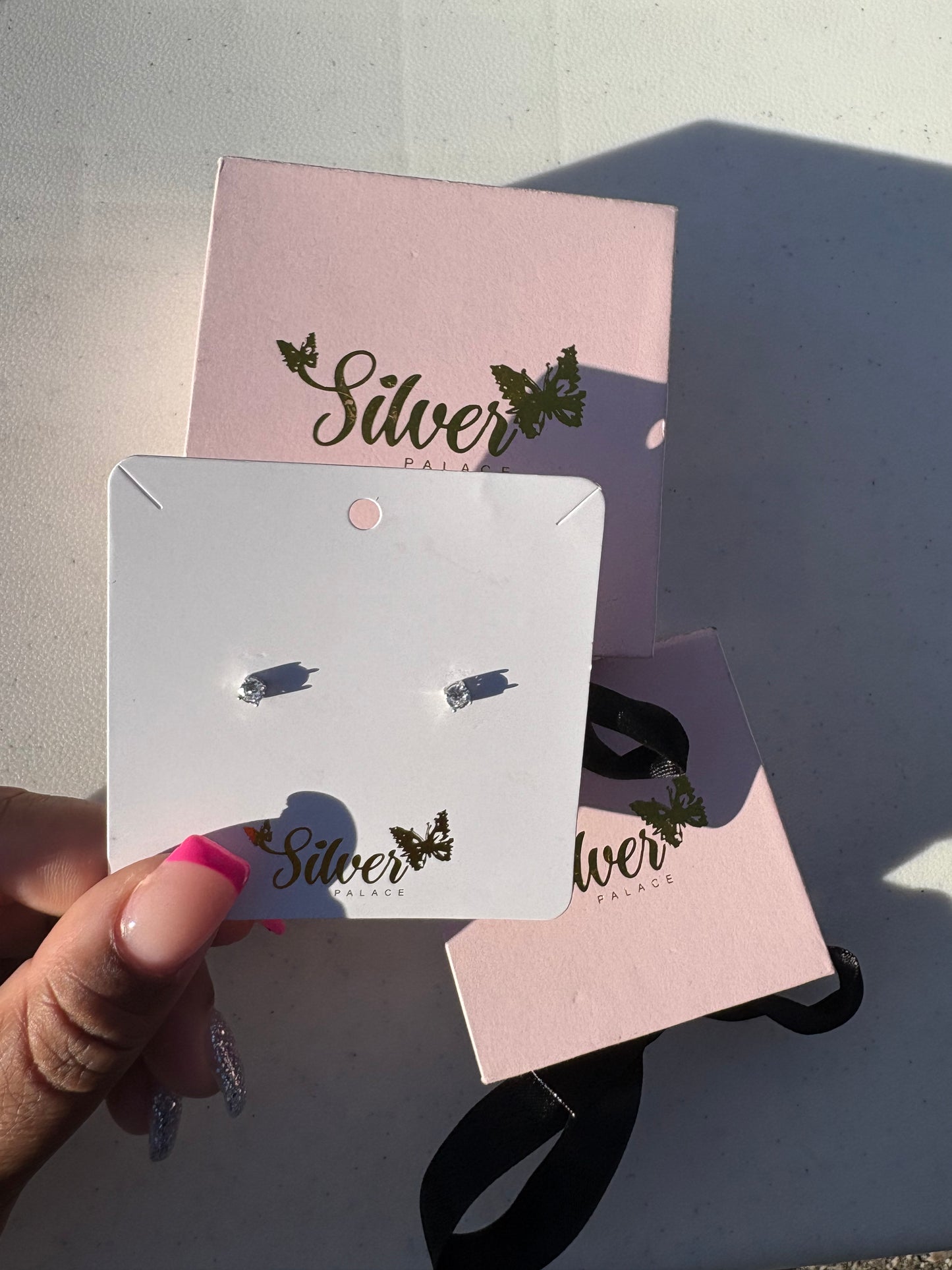 Sterling Silver Stud Earrings