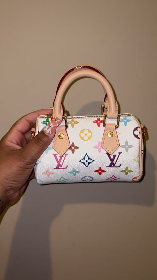 Colorful designer bag