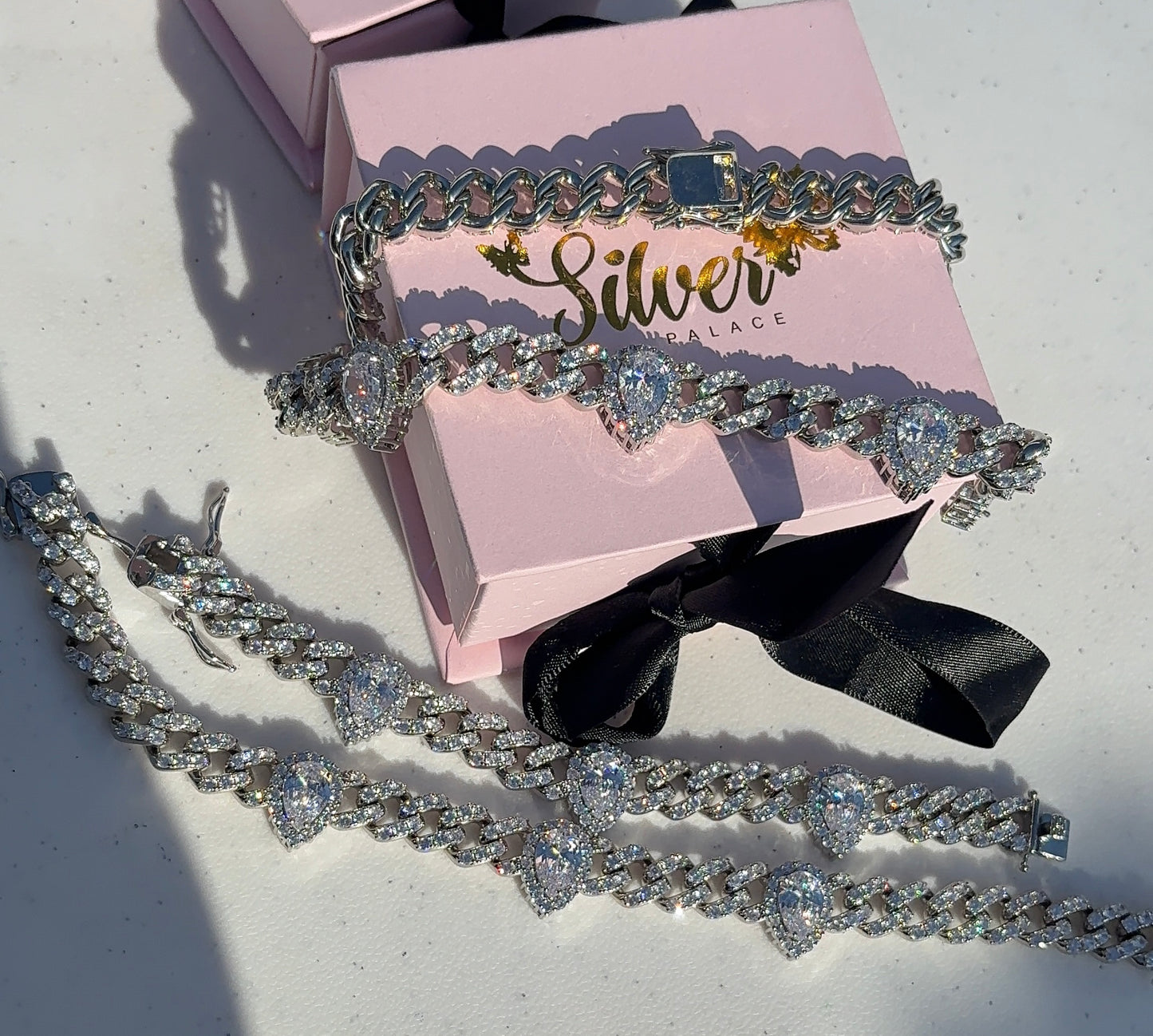 💎 Teardrop Iced Cuban Link 💎