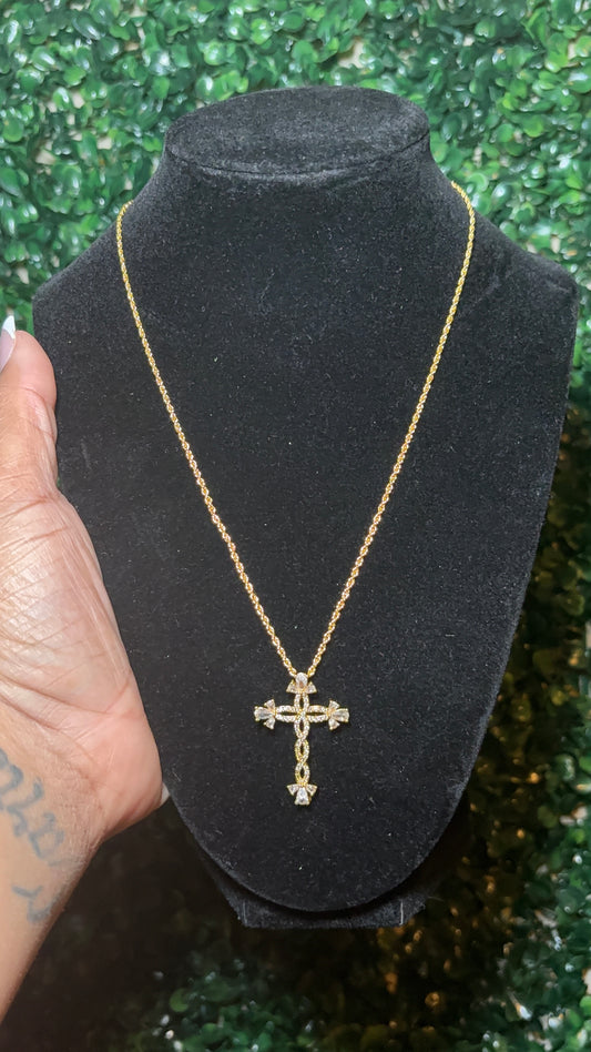 Eternal Grace Cross Necklace