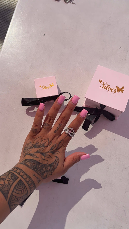 Princess crown ring