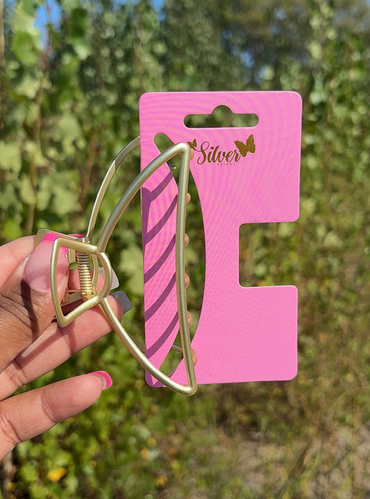 Pearl & Gold Accent Hair Claw Collection