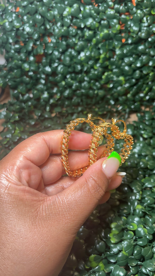 Rolex heart hoops