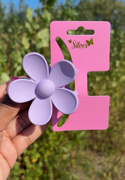 Bloom Flower Hair Claw Clips
