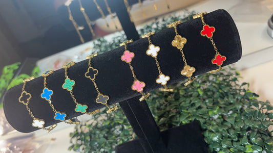 Clover Luxe Charm Bracelet